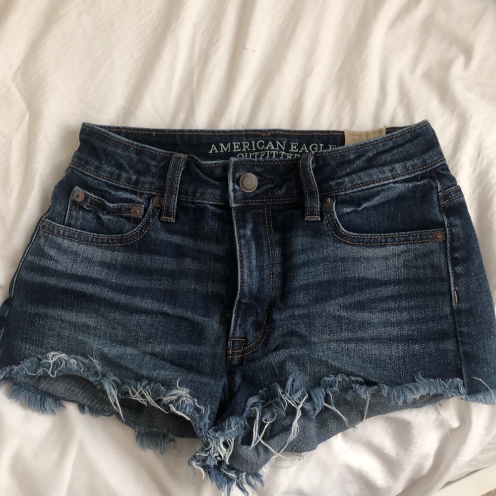 American Eagle jean shorts size 00
